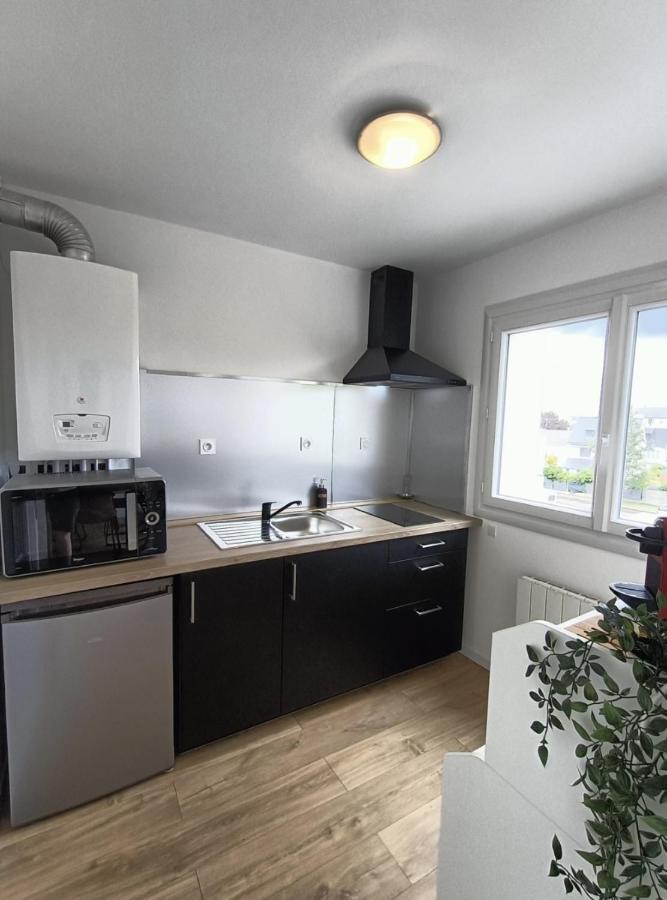 Appartement Sans Vis A Vis A 2 Min De La Rocade Rennes Exteriör bild